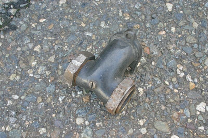 Oem harley flathead bt 1930 vc vl vld early intake manifold 30-33? very nice wow