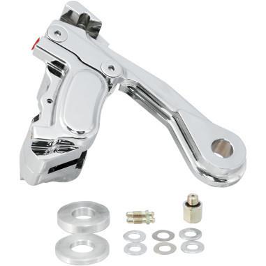 Belt drives ltd gma-402stsc millenium caliper smooth chrome 87-99 softails