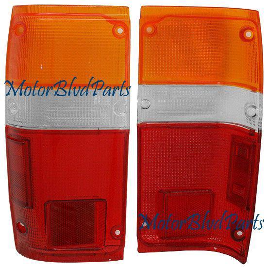 84-88 toyota pickup tail light lens cover driver left