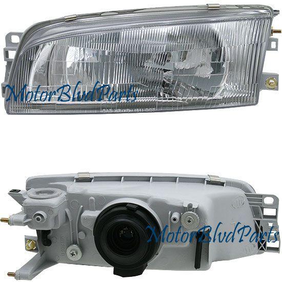 97-02 mirage sedan headlight headlamp driver left side