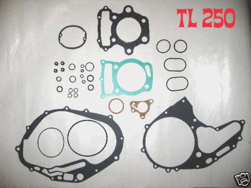 Honda tl250 gasket set 250 1975 1976 trials for motorcycle engine  new!