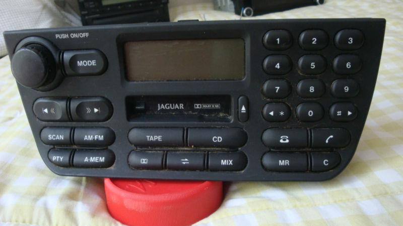 Jaguar oem factory radio cassette player stereo 