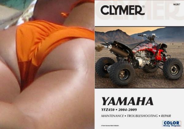 2004-2009 yamaha yfz450 yfz 450 clymer repair manual