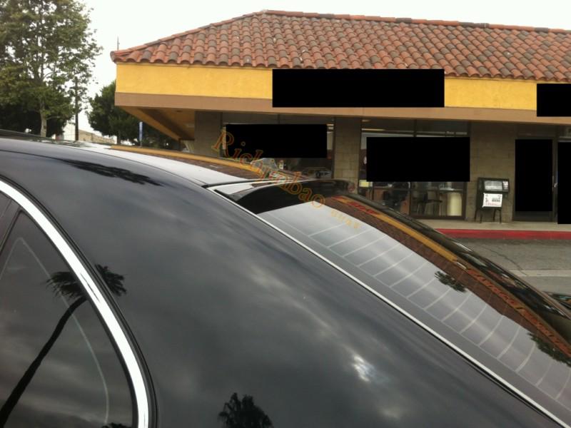 Painted roof spoiler sport wing for lexus ls430 4dr sedan 2001 2006 hot colors