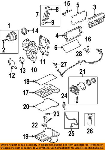 Ford oem w303639 engine-crnkshft pulley bolt