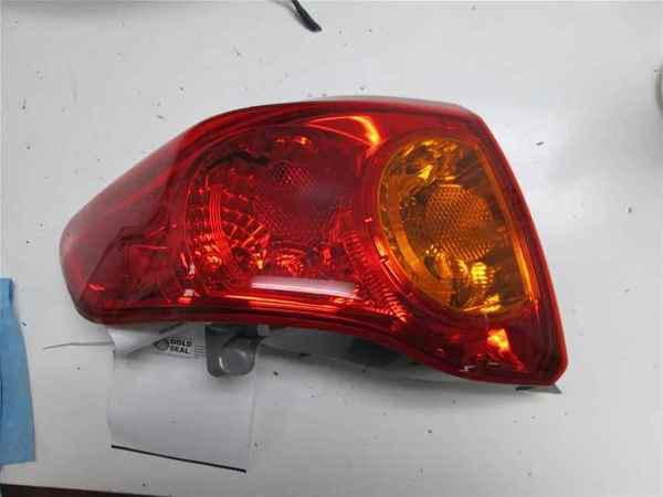 09 10 toyota corolla driver tail lamp oem