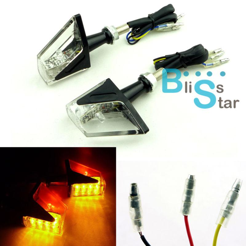 2 colors suzuki dl650 v-strom katana gsr600 led turn signals amber blinker 