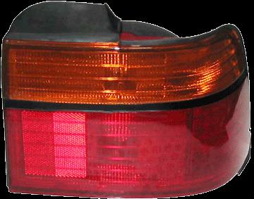 90-91 accord tail light brake lamp lens/housing rear passenger side right rh