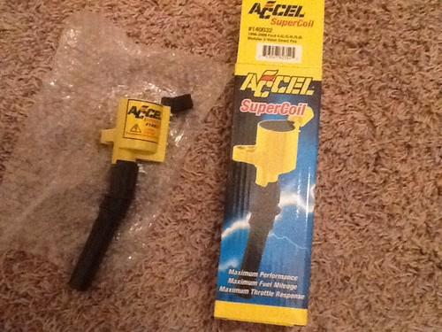 Accel ignition coil part # 140032 supercoil set lot of 6 brand new in box