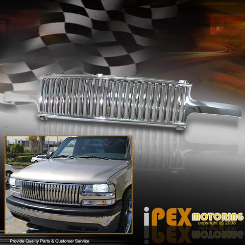 [best looking] chrome grill 2000-2005 chevy suburban tahoe & 1999-2002 silverado