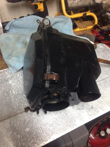 85-87 honda atc250sx airbox air box housing and filter