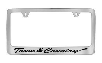 Chrysler genuine license frame factory custom accessory town & country style 2