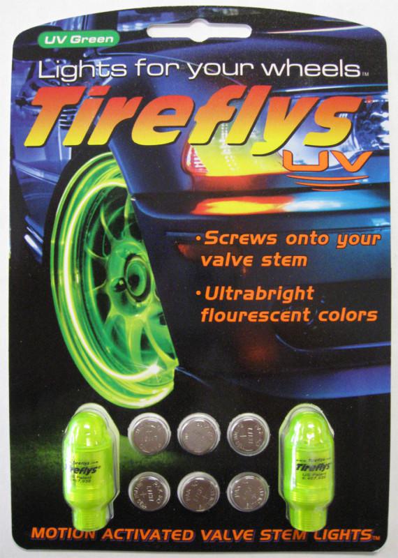 Tireflys uv green motorcycle/car/bicycle wheel led lights