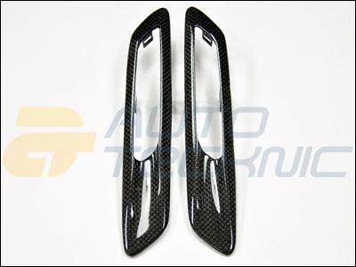 2011 f10 528i 535i 550i 5 series carbon fiber fender light trim sidemarker trim