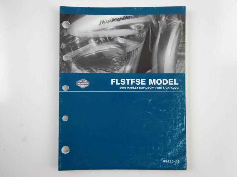 Harley davidson 2005 flstfse model parts catalog 99430-05