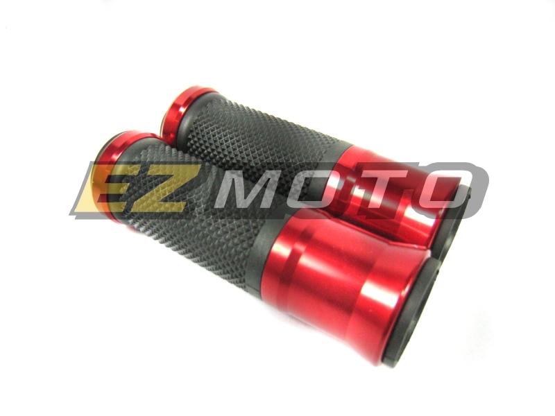 New motorcycle custom gel strong aluminum hand grips 7/8" red b-king gsxr k8 k11