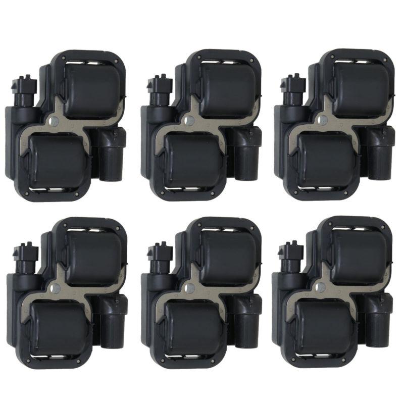 Ignition coil pack set of 6 cop mercedes benz 0001587803 0221503035