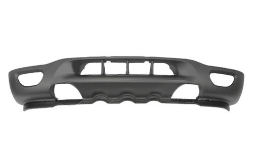 Replace fo1095181c - 99-02 ford expedition front bumper valance factory oe style