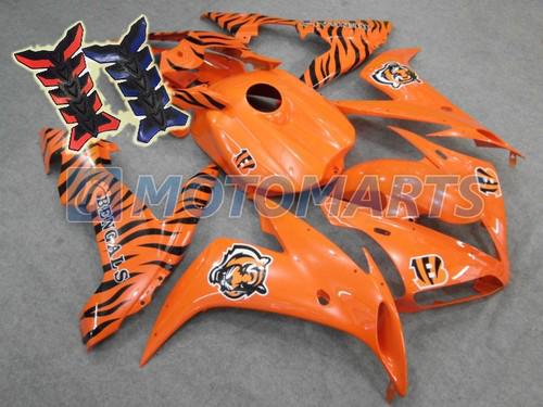 Free tank pad x2! injection fairing kit for yamaha yzf 1000 r1 2004 2005 2006 as