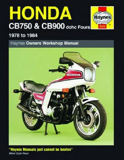 1978-1984 honda cb750 cb 750 k f 750k 900 manual