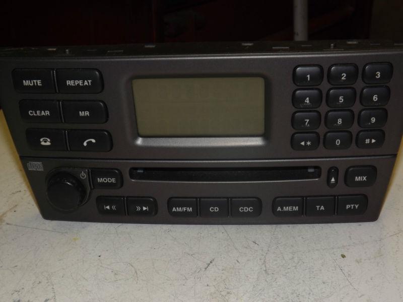 2004 2005 2006 2007 2008 jaguar x type am fm cd w/o nav 4x43-18b876-ac oem