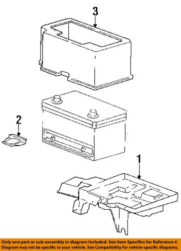 Mopar oem 4490878 battery-hold down