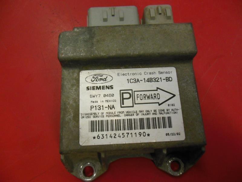 01 02 03 ford f250 super duty air bag control module 1c3a-14b321-bd 75673