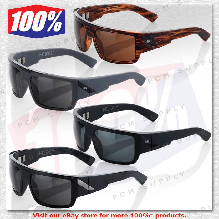 100% heikki motorcycle, shooting, boating casual wear sunglasses