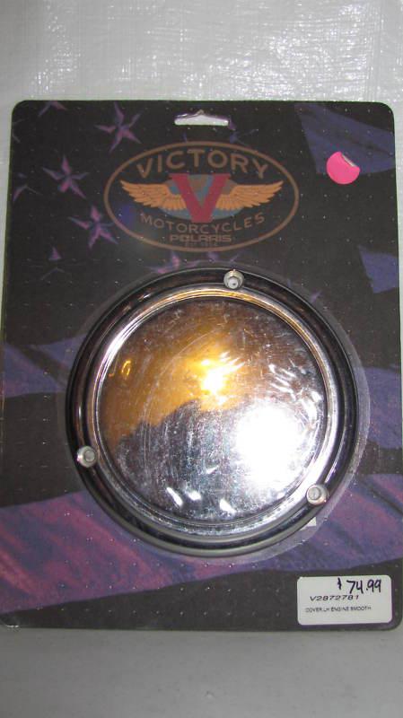 Polaris victory smooth left hand engine cover - no res