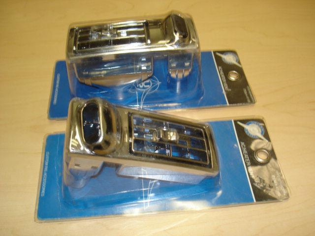 Kenworth ac heater vents chrome 2002 and later left and right 