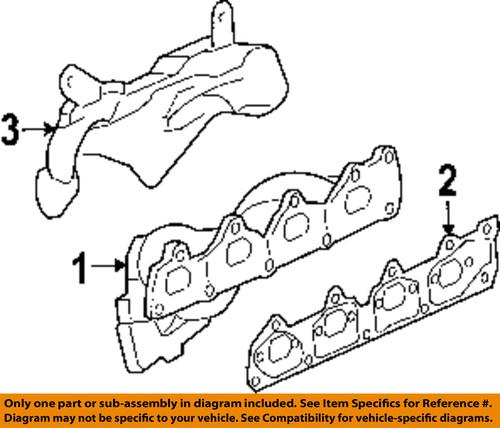 Gm oem 12606689 exhaust manifold