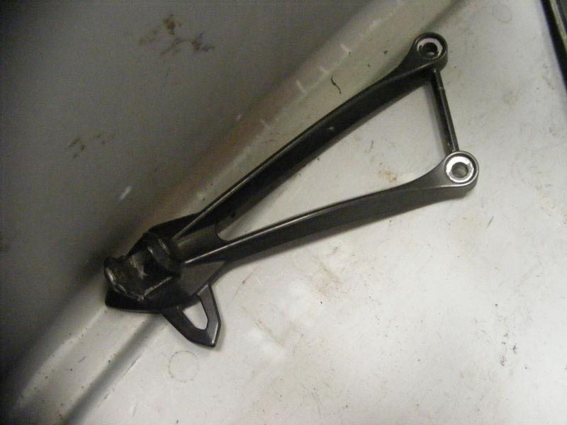 Kawasaki zx10r zx 10 left rear pass peg bracket rear set 08 09 10