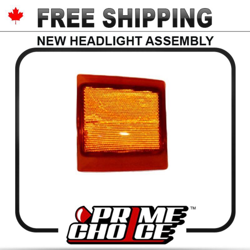 New side marker corner light upper reflector for right hand passenger side rh