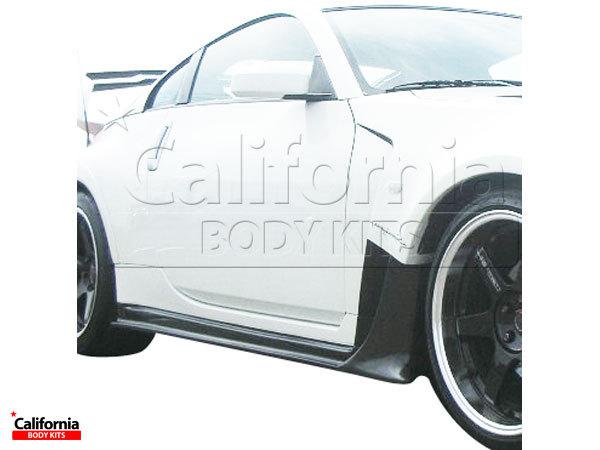 Cbk frp amus superleg wide body side skirts kit auto body nissan 350z z33 03-08