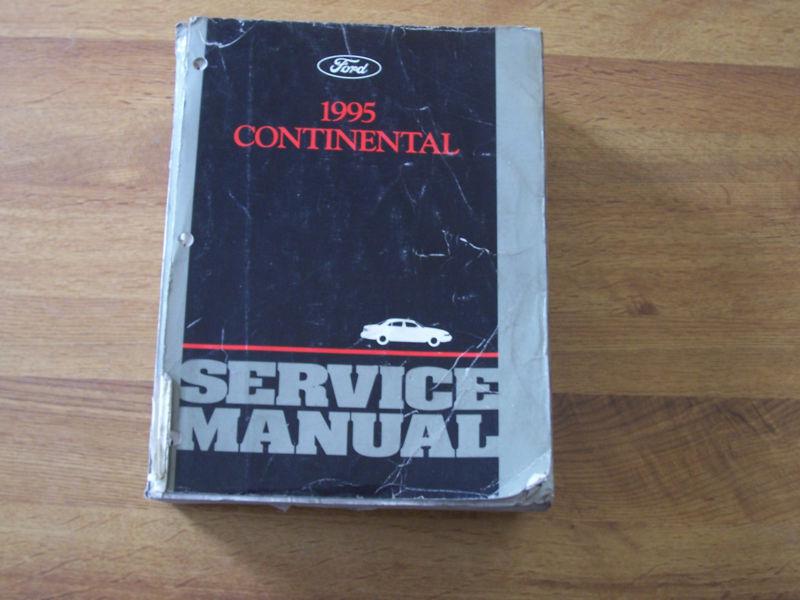 1995 ford continental factory service shop manual 