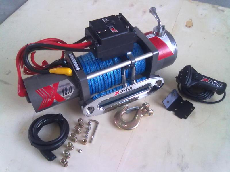 12,000 lb. 12vdc atv - 4x4 electric winch