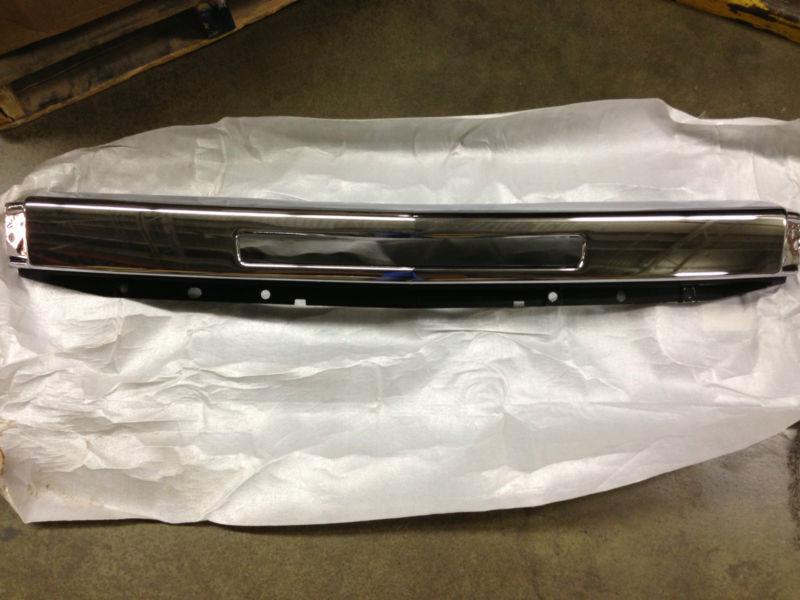 07-13 chevrolet silverado front bumper bar