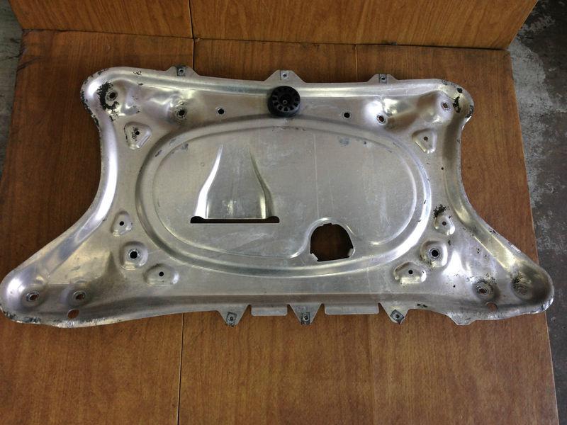 Bmw e46 m3 s54 under panel reinforcement plate x brace front subframe