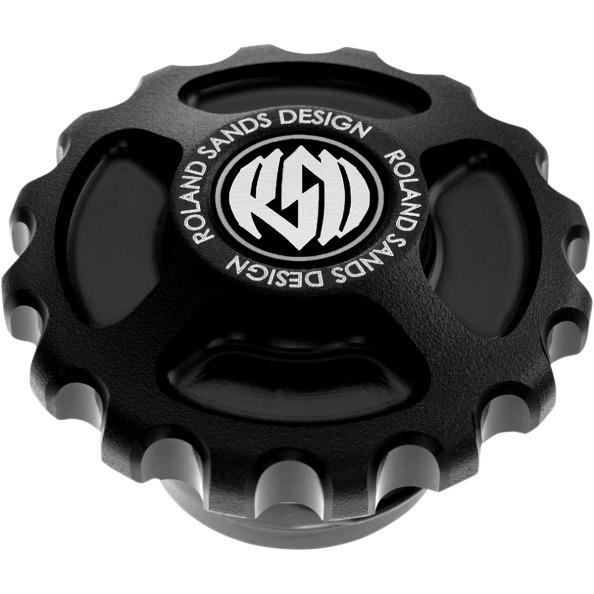 Roland sands gear drive black ops gas cap right - 1996-2012 harley custom rsd 