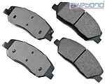 Akebono act1202 front ceramic pads