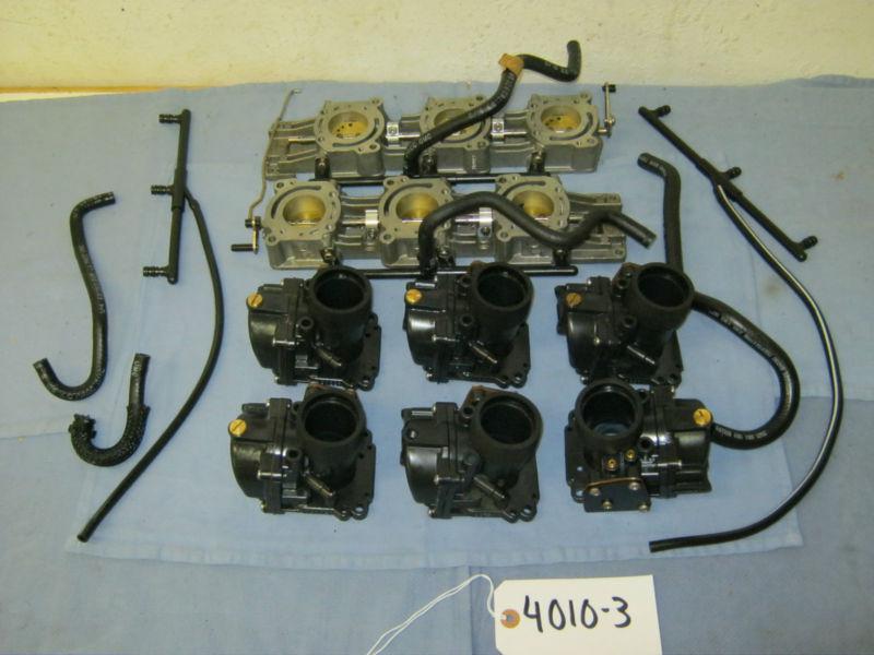 Johnson, evinrude carbs and intakes, 433342, 435528, 433241,lot 4010-3 ml 413