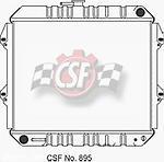 Csf 895 radiator