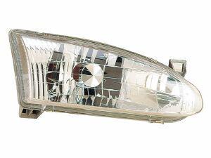 98-02 geo prizm headlight headlamp left driver side halogen new