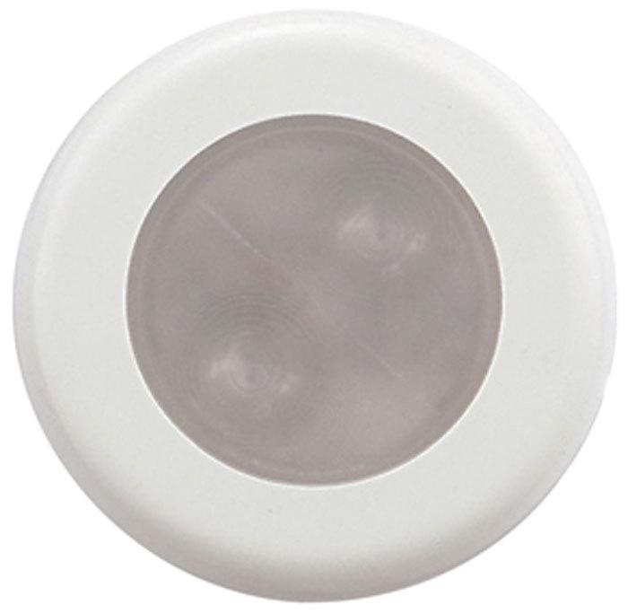 Aqua signal led round courtesy light white 16408-7