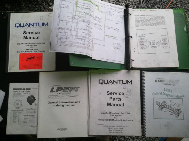 Lp biphase acme manuel parts book training literature lot chevrolet gmc ford