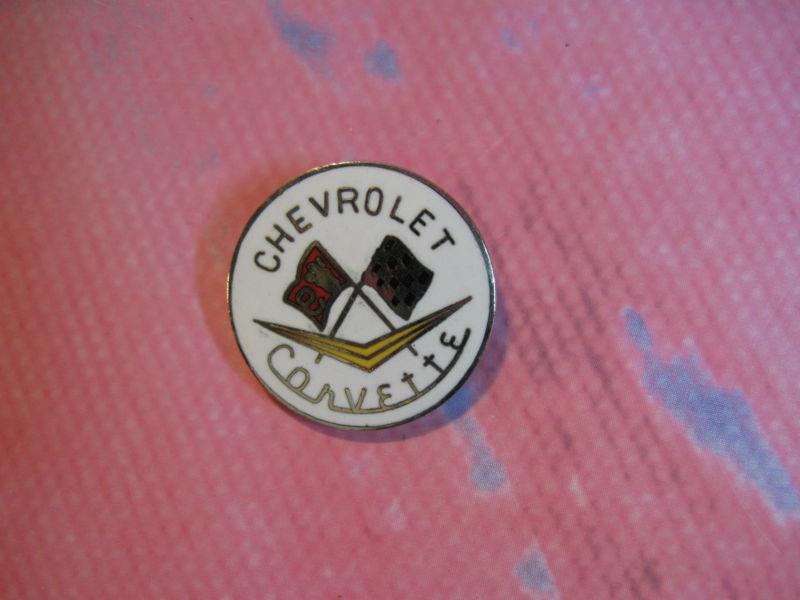 Chevrolet corvette  - hat pin, tie tac, lapel pin 