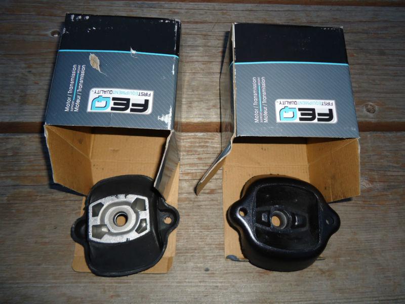 Mercedes sdl sd 300 left & right 116 126 motor mounts pair 123 241 30 13  