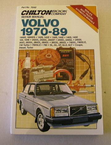 Chilton repair manual for 1970-89 volvo