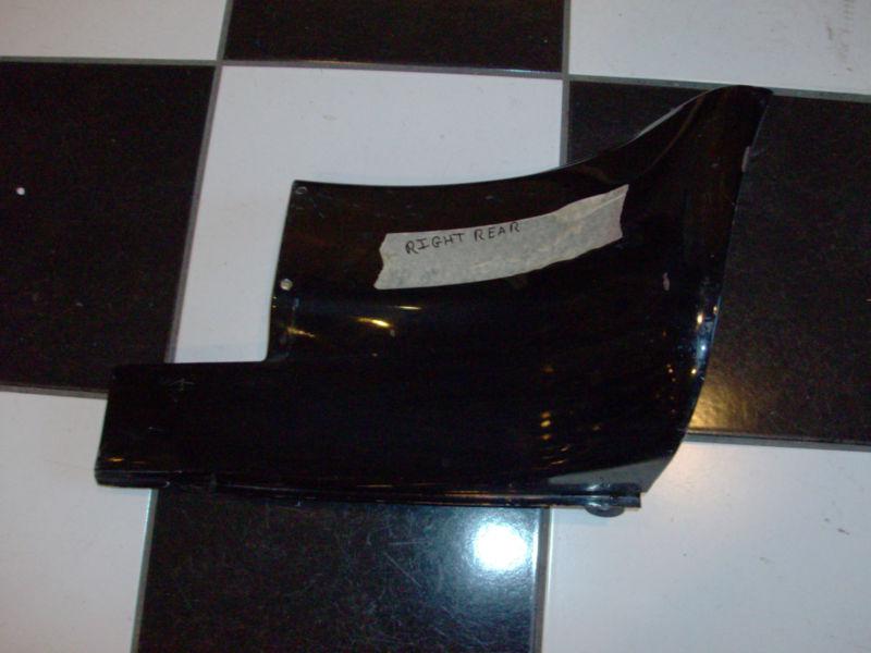 78-89 porsche 930 911 turbo right passenger rear bumper extension fender