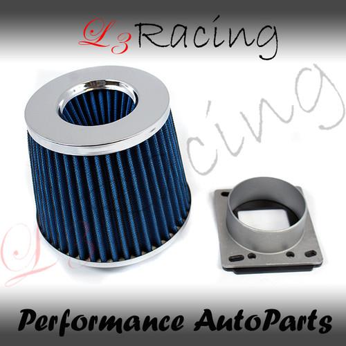 83-91 944 s s2 2.5 air intake adapter + blue filter